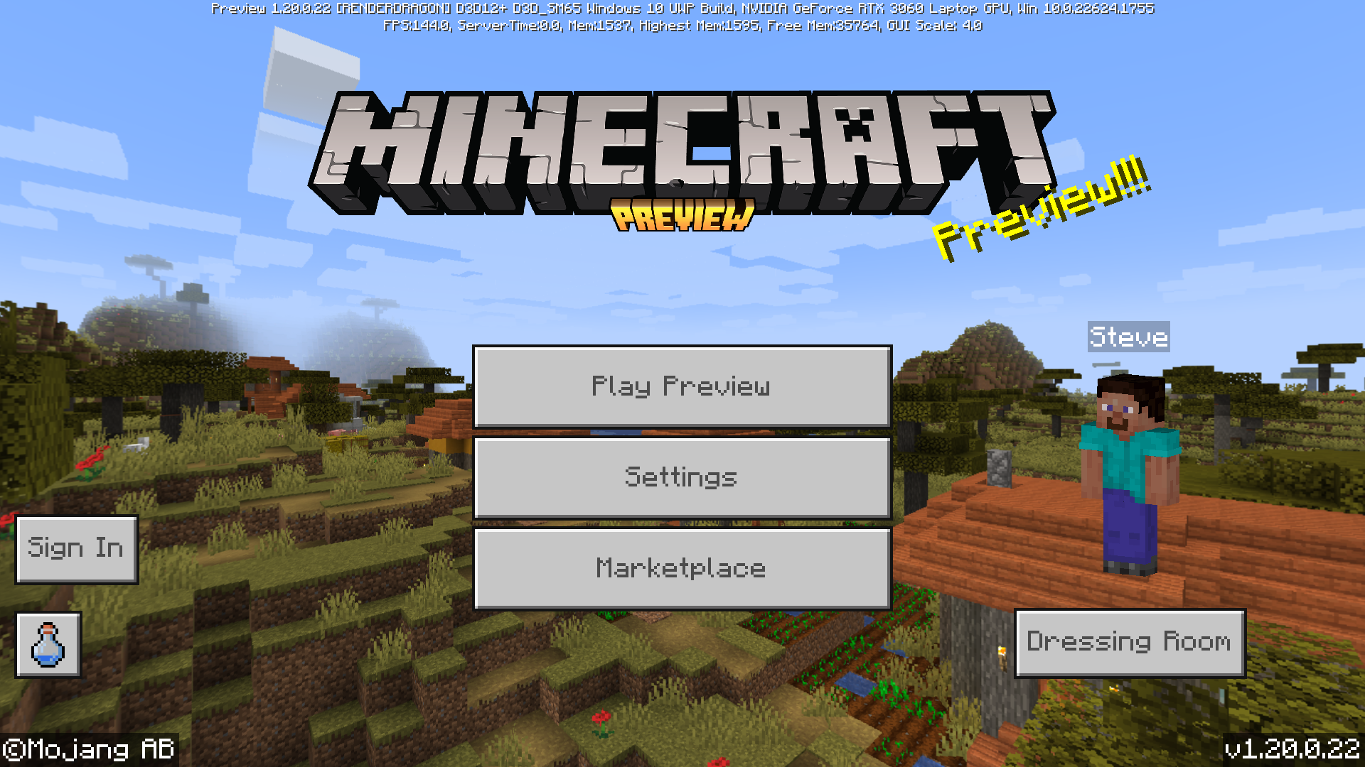 Bedrock Edition beta 1.20.0.22 – Minecraft Wiki